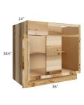 Prairie Shaker 42"-45" Blind Base Cabinet 