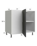 Euro Cafe 46" - 49" Full Height Door Blind Base Corner Cabinet