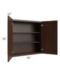 Biscotti Caf?? Glazed 36x36 Wall Cabinet