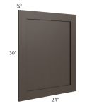 Southport Espresso Shaker 24x30 Base Decorative Door