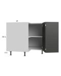 Euro Cafe 36" Corner Base Cabinet
