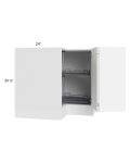 Venetian White Gloss 36" Corner Base Cabinet