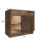 Gramercy Coffee 42" - 47-1/4" Blind Base Cabinet