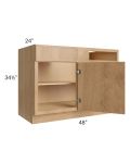 Vienna Timber 48" - 51" Blind Base Corner Cabinet