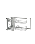 Two-Tier Organizer Pullout Blind Corner Accessory