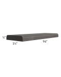 Midtown Dark Grey Shaker Batten Molding (large)