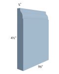 Sky Blue Shaker 96" Base Board Molding