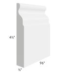 Southport White Shaker 96" Base Board Molding