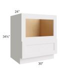 Tuscan Cloud 30" Base Microwave Cabinet