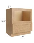 Midtown Timber Shaker 30" Base Microwave Cabinet