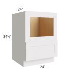 Midtown Cloud Shaker 24" Base Microwave Cabinet
