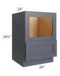 Midtown Indigo Shaker 24" Base Microwave Cabinet