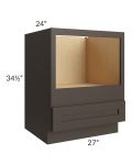Southport Espresso Shaker 27" Microwave Base Cabinet
