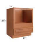 Lexington Cinnamon Glaze 27" Microwave Base Cabinet 