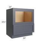 30" Base Microwave Cabinet