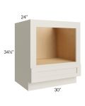 Asheville Cloud Shaker 30" Microwave Base Cabinet