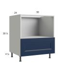Harbor Navy 30" Base Microwave Cabinet