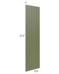 Midtown Hunter Green Shaker 12 x 48 Beaded Panel