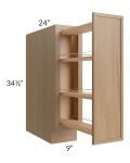 Township Rift Oak 9" Base Pullout Cabinet