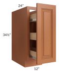 Lexington Cinnamon Glaze 12" Spice Base Cabinet 