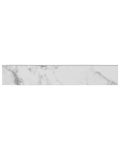 Pietra Statuario 3 x 18 Bull Nose Polished Porcelain Tile