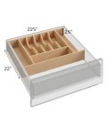 Tuscan Oyster Large Cutlery Divider (Trimmable) - Out of stock through December