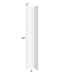 Milan White Matte 6x6x42 Corner Filler