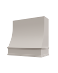 Stone Shaker Charlotte Sloped Smooth Hood with Classic Molding