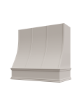 Stone Shaker Charlotte Strapped Sloped Hood with Classic Molding
