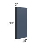Midtown Blue Shaker 3x30 Wall Column