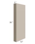 Tuscan Oyster 3x30 Wall Column (12" depth)