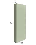 Midtown Pistachio Green Shaker 3x30 Wall Column (12" depth)