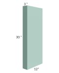 Midtown Mint Green Shaker 3x30 Wall Column (12" depth)