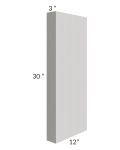 Salem Light Grey 3x30 Wall Column (12" depth)