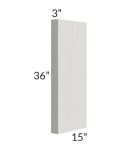 Midtown Light Grey Shaker 3x36 Wall Column
