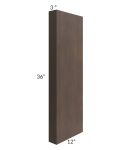 Vienna Kona Brown 3x36 Wall Column (12" depth)