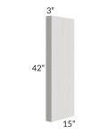 Midtown Light Grey Shaker 3x42 Wall Column