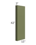 Midtown Hunter Green Shaker 3x42 Wall Column