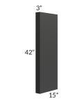Vienna Black 3x42 Wall Column