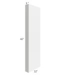 Midtown White Shaker 3x42 Wall Column (12" depth)