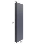 Midtown Indigo Shaker 3x42 Wall Column (12" depth)