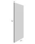 Midtown Painted Grey Shaker 3x96 Tall Column