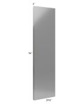 Milan Grey Gloss 96" Wall Column
