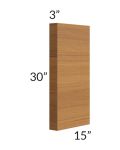 Portland Walnut 3x30 Wall Column 