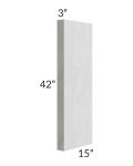 Heather Grey Shaker Wall Column