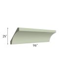 Midtown Pistachio Green Shaker Small Cove Molding