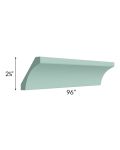 Midtown Mint Green Shaker Small Cove Molding