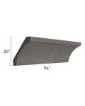 Salem Dark Grey Cove Crown Molding