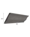 Salem Dark Grey Large Crown Molding