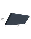 Southport Blue Shaker 96" Angled Crown Molding